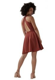 C/Meo Collective Witness Dress in Marsala at Amazon